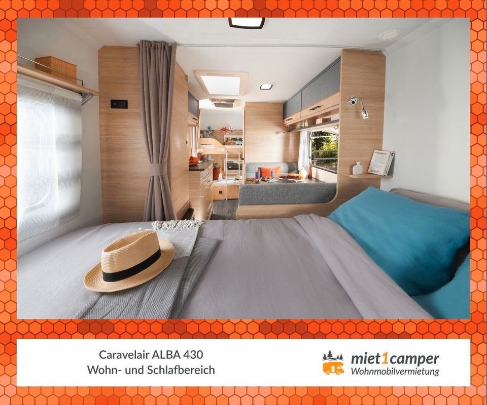 ⛺Wohnwagen Caravalair ALBA 460 Style 6 Personen mieten in Lünen – 3