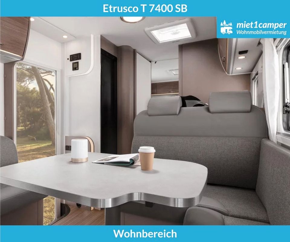 Etrusco T7400 SB Wohnmobil Kastenwagen Camper 4 mieten in Lünen – 2
