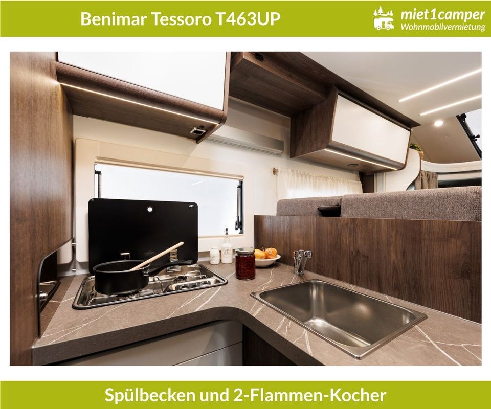 Benimar Tessoro T464 3UP Wohnmobil Camper mieten in Lünen – 3