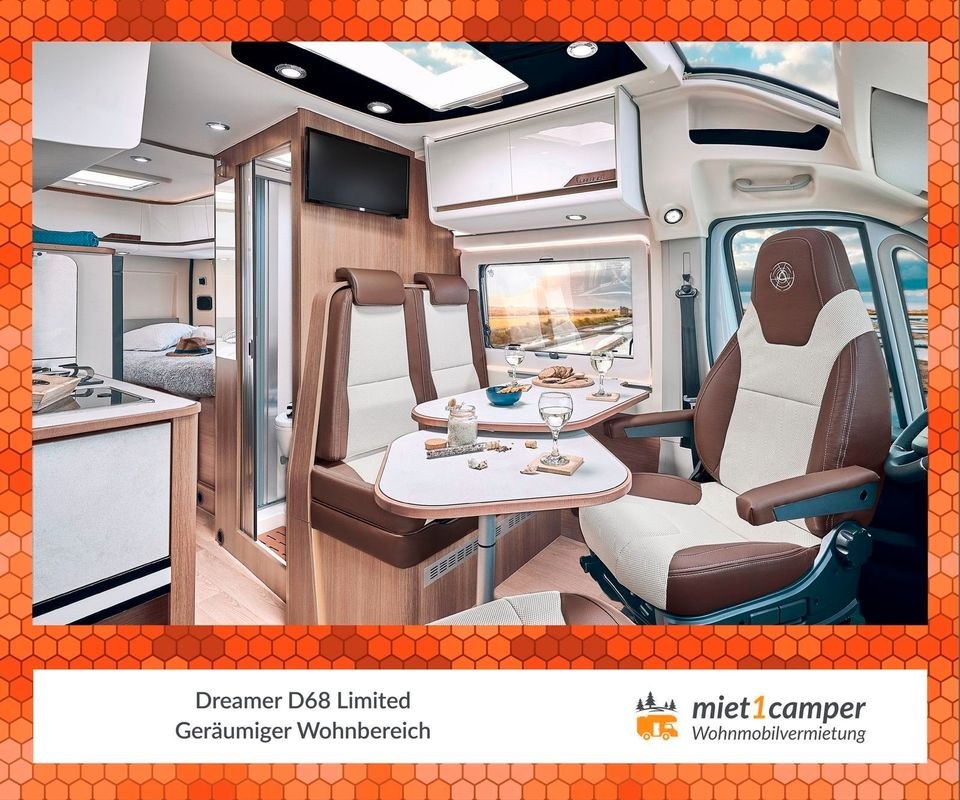 Dreamer D51 Kastenwagen Wohnmobil Camper mieten in Lünen – 3