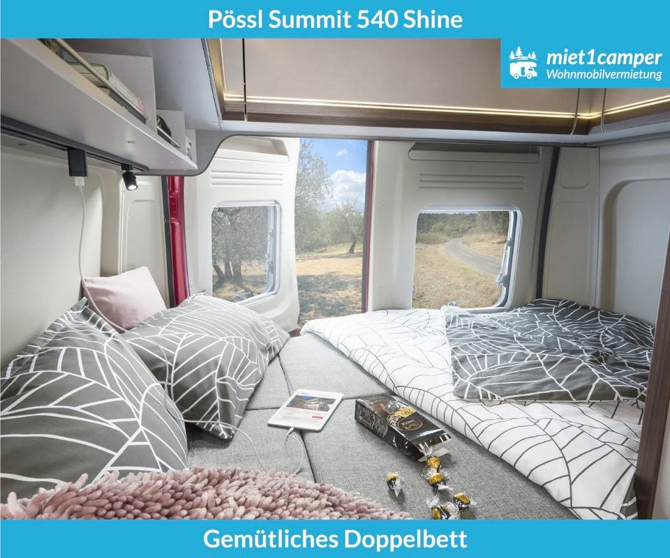 Pössl Summit 540 Shine Kastenwagen Wohnmobil mieten in Lünen – 3