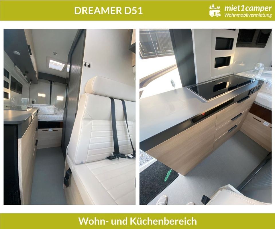 Dreamer D51 Wohnmobil Camper Urlaub mieten in Lünen – 2