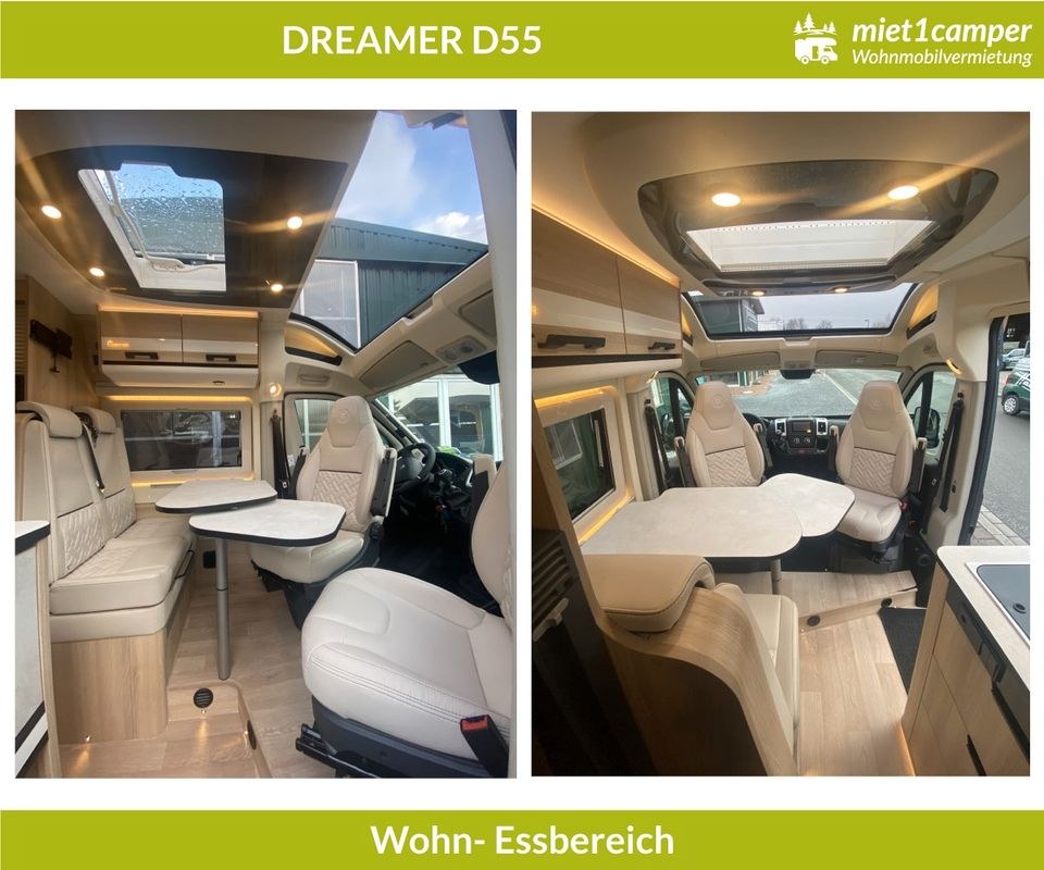 Dreamer D55 Wohnmobil Camper Wohnwagen mieten in Lünen – 2