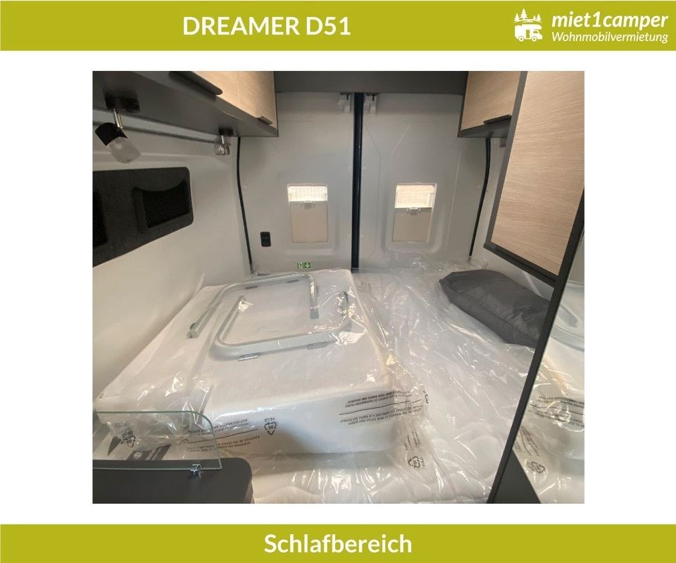 Dreamer D51 Wohnmobil Camper Urlaub mieten in Lünen – 4