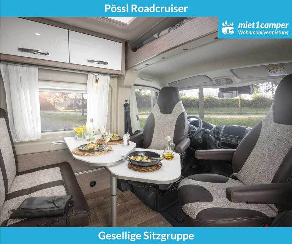 Pössl Roadcruiser PLUS Wohnmobil Wohnwagen mieten in Lünen – 2
