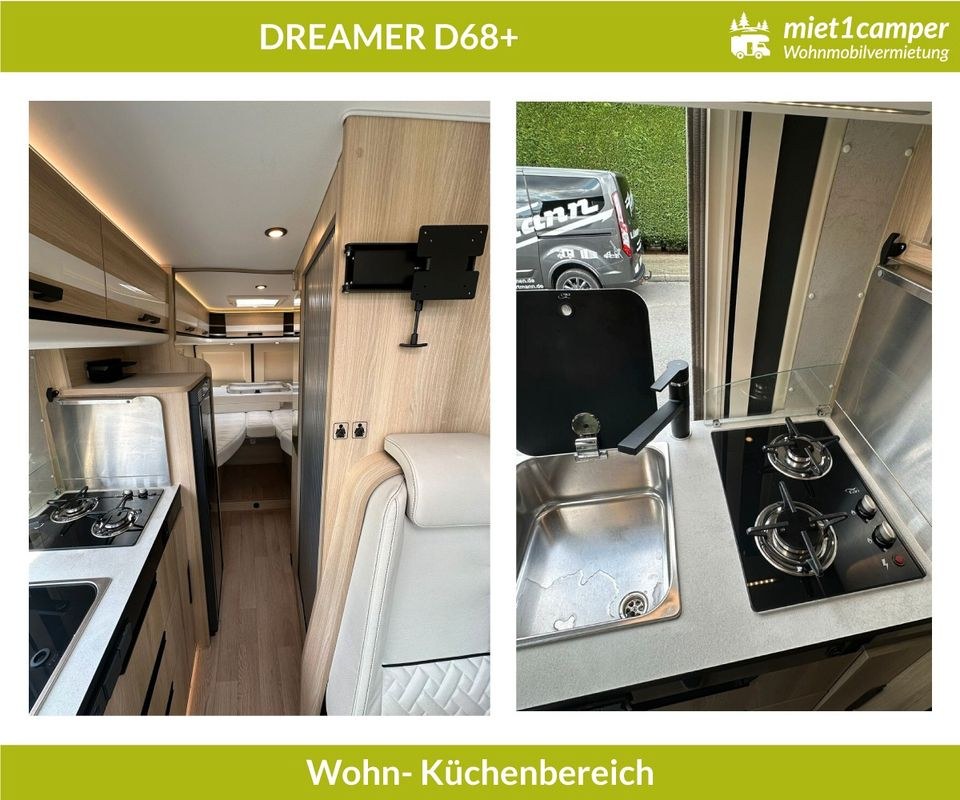 Dreamer D68 Wohnmobil Camper Wohnwagen mieten in Lünen – 3