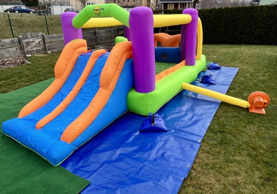 Hüpfburg HappyHop Abenteuerland Junglefun mieten in Klipphausen – 2