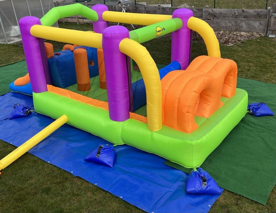 Hüpfburg HappyHop Abenteuerland Junglefun mieten in Klipphausen – 4