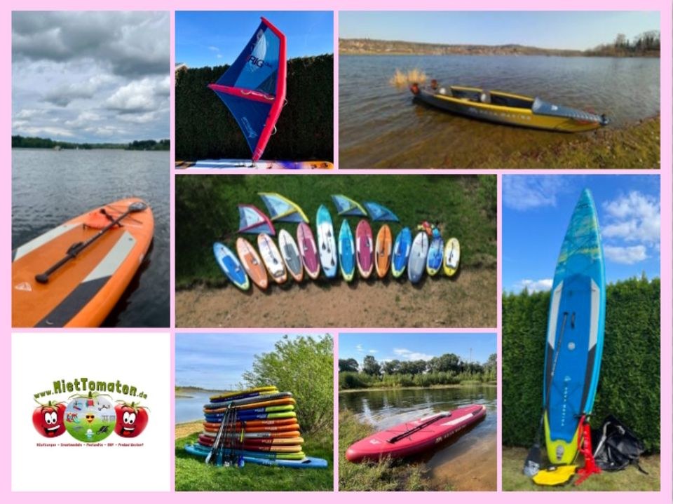 SUP IRIG Stand Up Paddle Board Kajak Kanu mieten in Klipphausen
