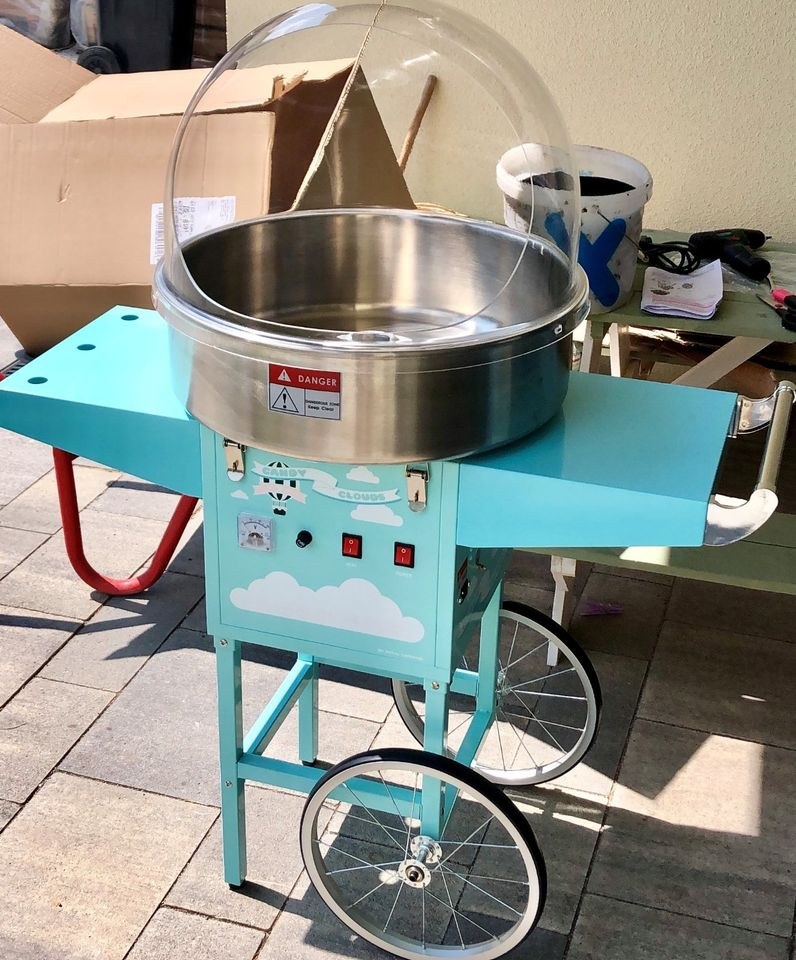 Zuckerwattemaschine Kühlschrank mieten in Klipphausen – 2