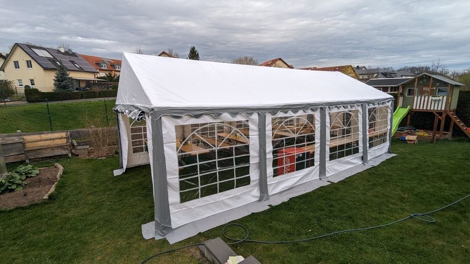Festzelt Pavillon Biertischgarnitur mieten in Klipphausen – 3