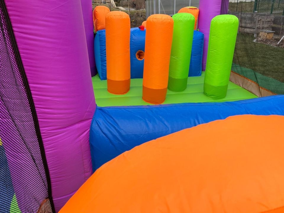 Hüpfburg HappyHop Abenteuerland Junglefun mieten in Klipphausen – 3
