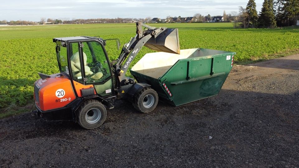 Radlader RT280 2.5t Kubota Baumaschinen mieten bei Mietpark Rupperath – 3