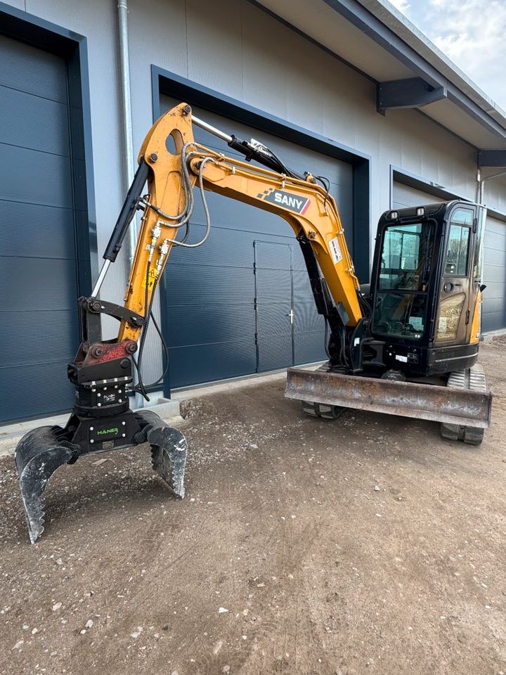 Minibagger Mietbagger Sany SY50U Bagger mieten bei Mietpark Rupperath – 3