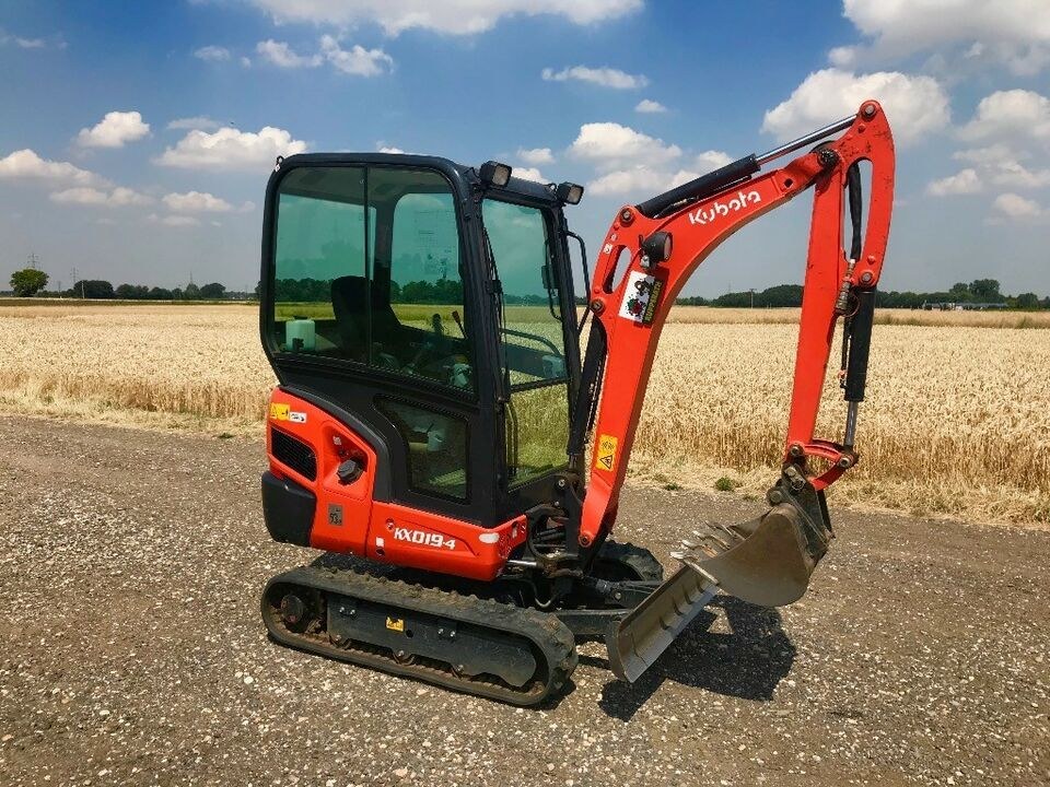 Bagger Baggerverleih Kubota KX 19 1,9t mieten bei Mietpark Rupperath – 4