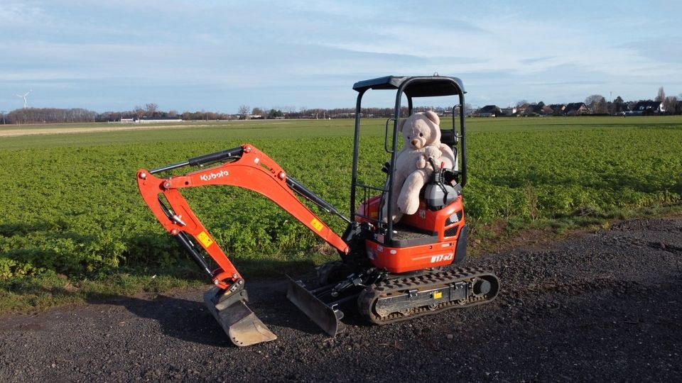 Bagger Erdarbeiten Rohrverlegung Kubota U17 mieten in Euskirchen – 3