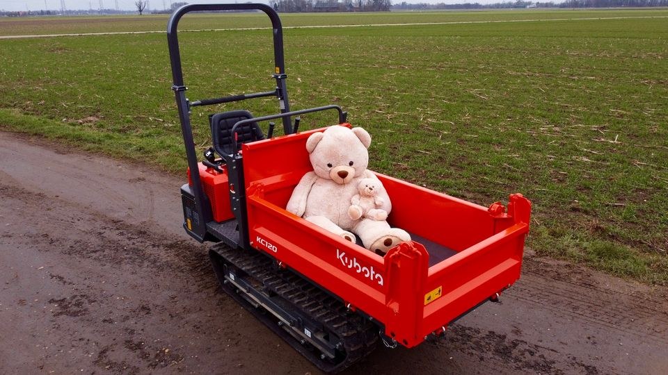 Motorschubkarre Dumper Kettendumper Kubota KC120 mieten in Euskirchen