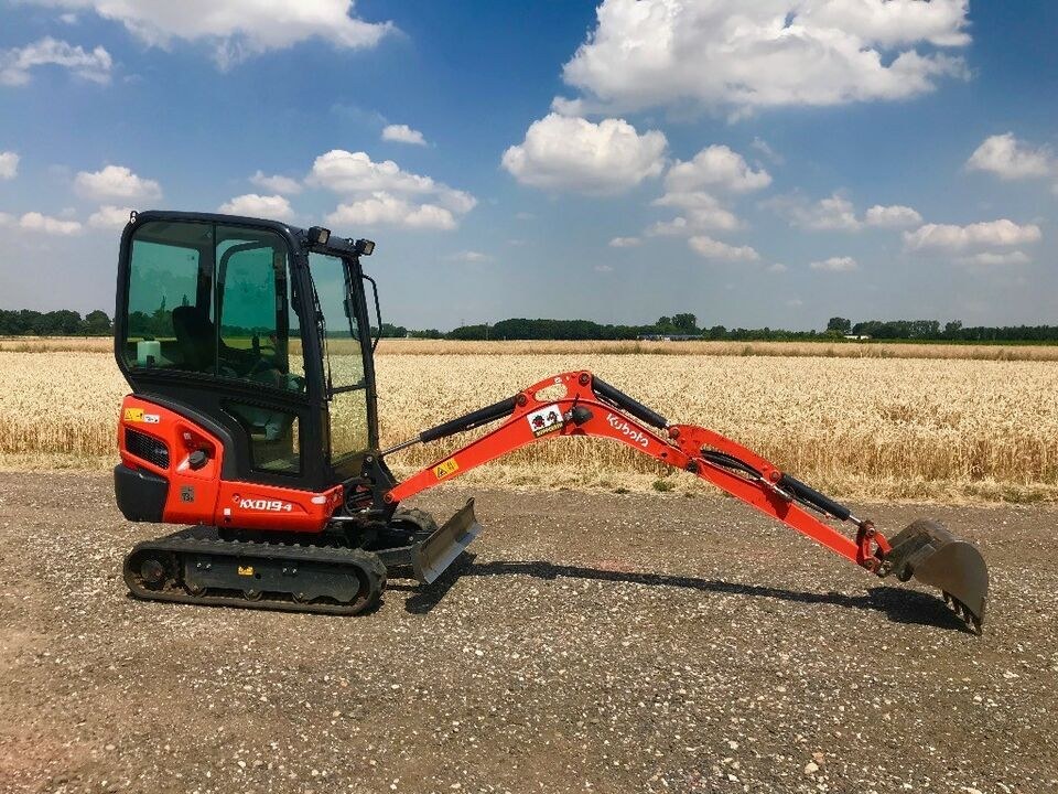 Bagger Baggerverleih Kubota KX 19 1,9t mieten bei Mietpark Rupperath – 2