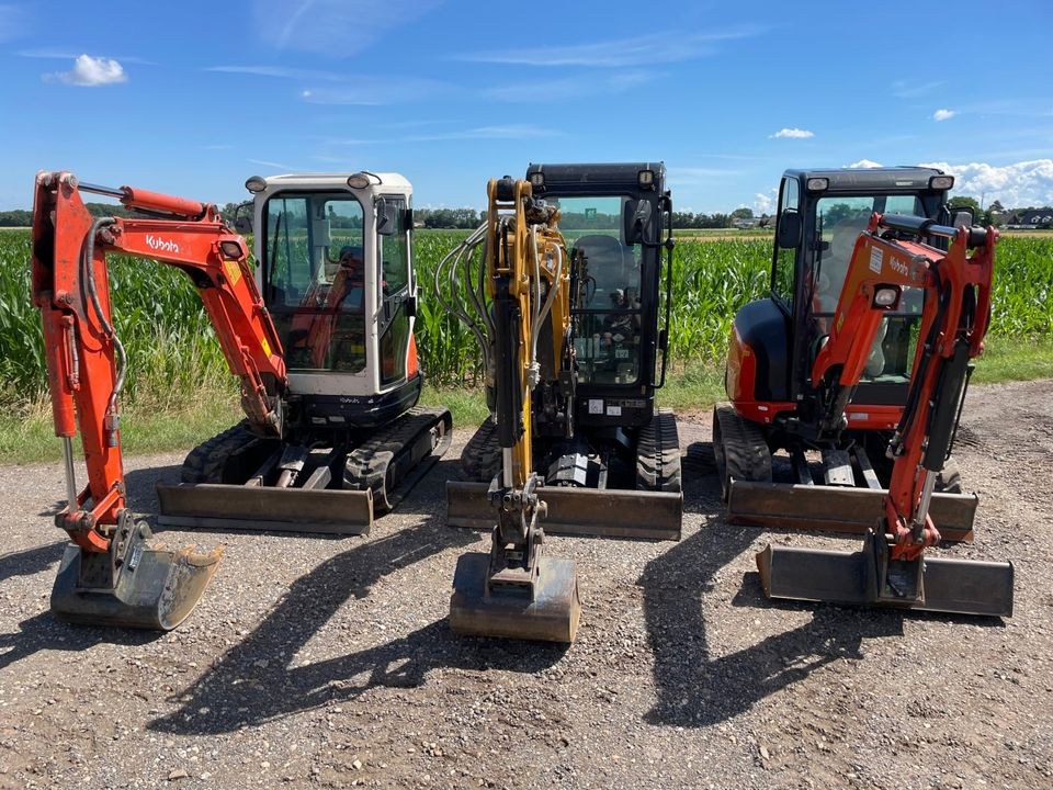 Bagger Kubota Kx 19 U27 4 Minibagger mieten bei Mietpark Rupperath – 2