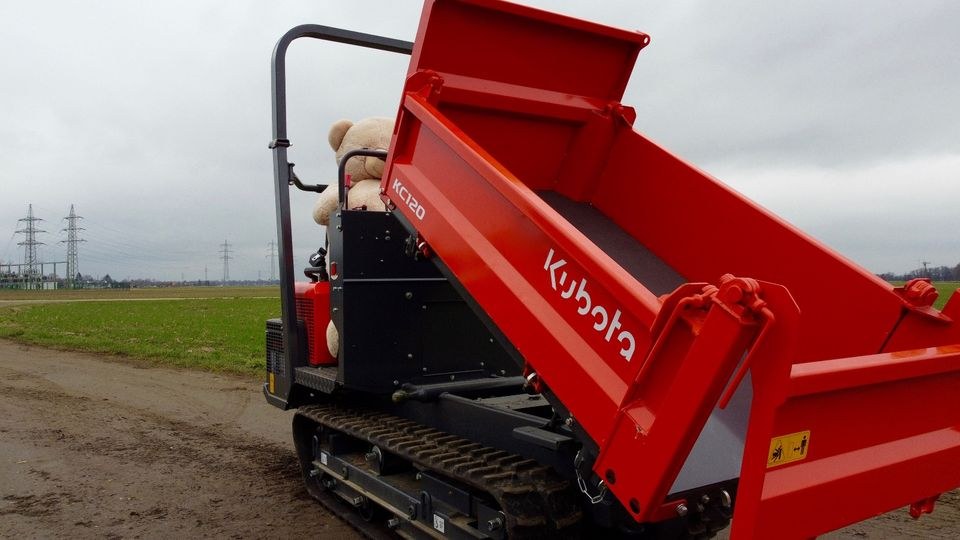 Motorschubkarre Dumper Kettendumper Kubota KC120 mieten in Euskirchen – 4