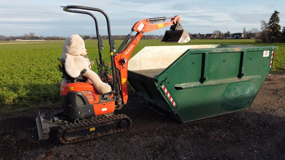 Microbagger Minibagger Bagger mieten bei Mietpark Rupperath
