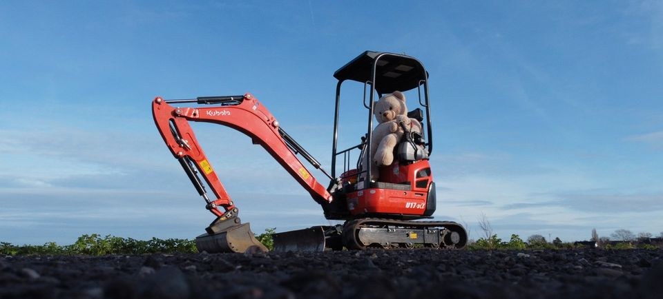 Bagger Erdarbeiten Rohrverlegung Kubota U17 mieten in Euskirchen – 2