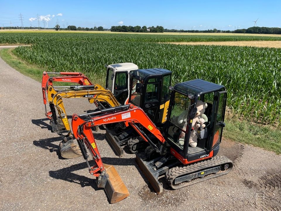 Bagger Kubota Kx 19 U27 4 Minibagger mieten bei Mietpark Rupperath – 3