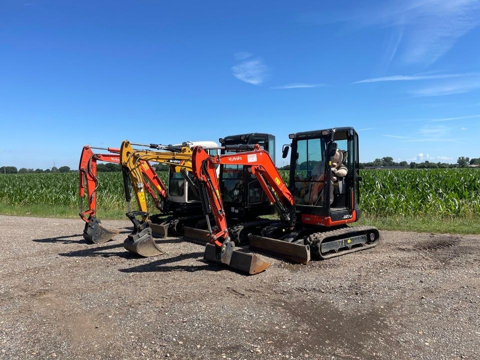 Bagger Kubota Kx 19 U27 4 Minibagger mieten bei Mietpark Rupperath – 4