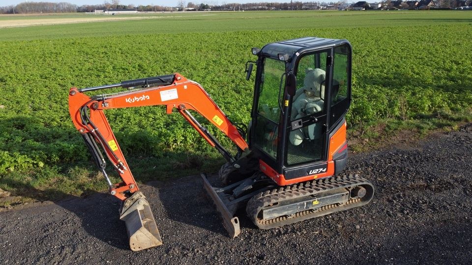 Bagger Kubota U27 2,7t mieten bei Mietpark Rupperath – 4