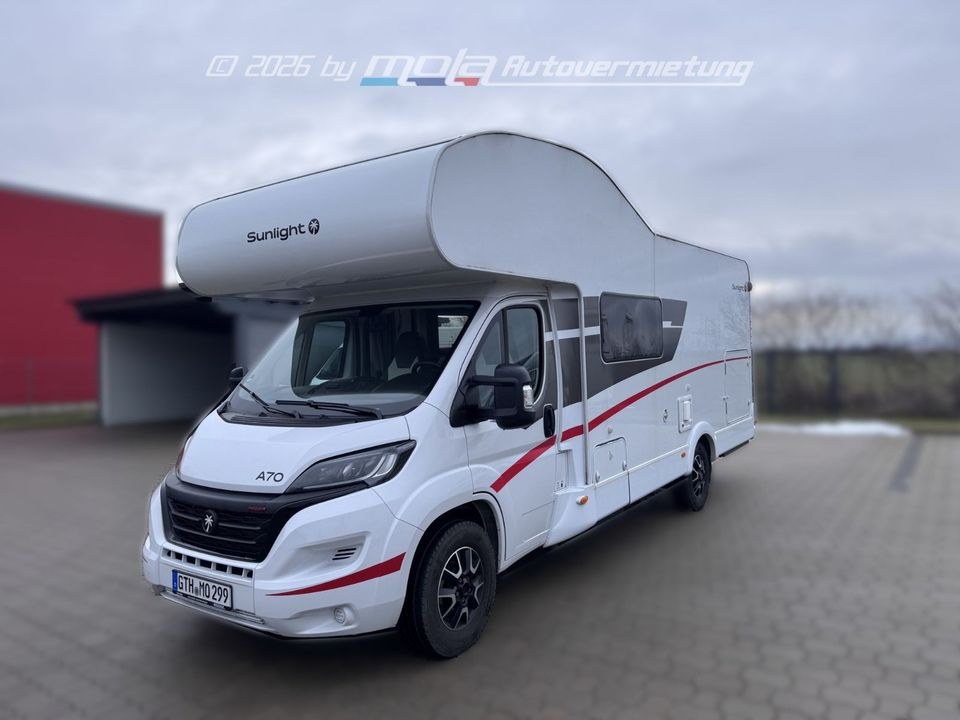 Wohnmobil Wohnmobilmiete Sunlight A70 4 mieten bei MoLa – 2