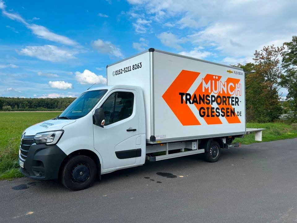 Transporter Größe XL Bus Sprinter Koffer Umzüge mieten bei Münch