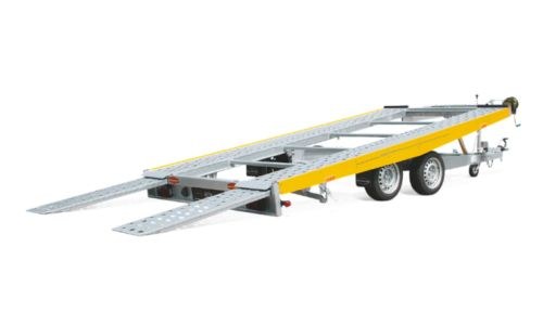 Anhänger Kfz Autotransporter kippbar LANG 3,0 t mieten bei Münch