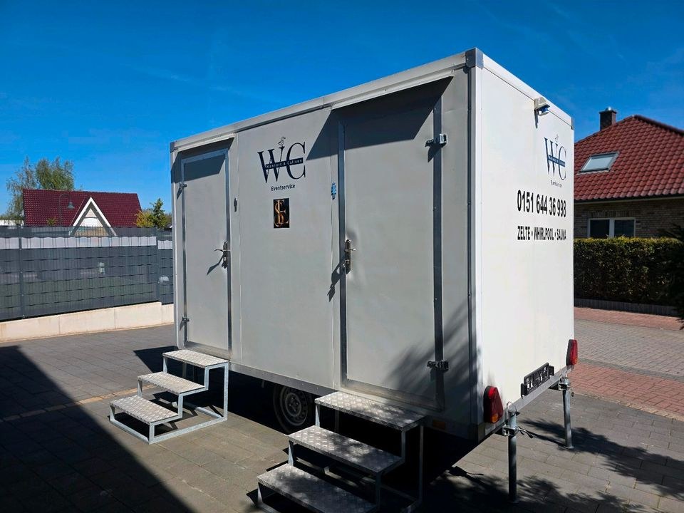 Toilettenwagen WC Toilette mieten bei ESVerleih – für Baustelle & Fest – 2