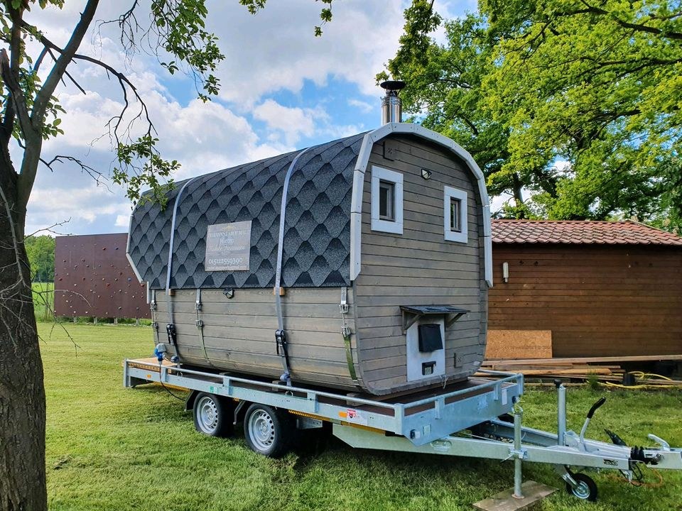 Mobile Sauna Fasssauna Spa Gutschein mieten bei ESVerleih – 3