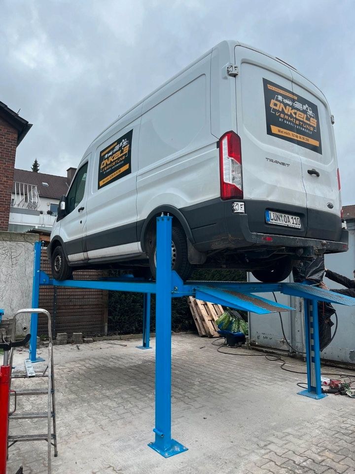 4Säulen Hebebühne Mietbühne PKW LKW Std mieten in Lünen – 2