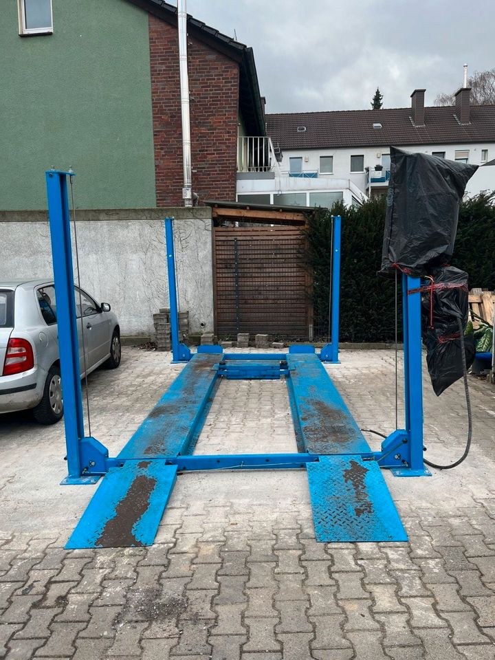 4Säulen Hebebühne Mietbühne PKW LKW Std mieten in Lünen