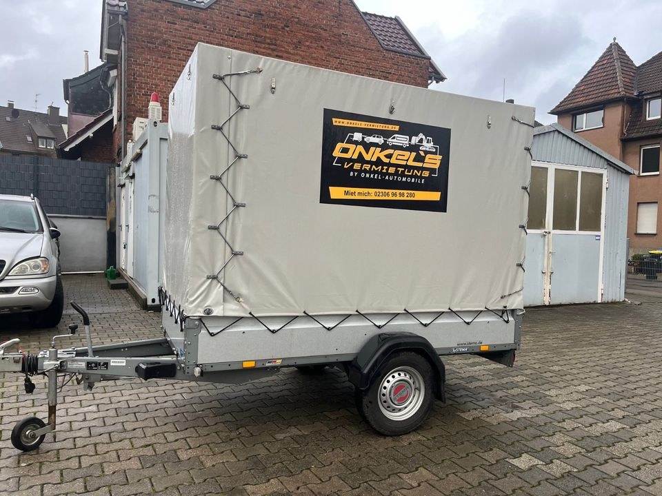2,5M Anhänger Plane mieten in Lünen – für Umzug, Garten & Transport