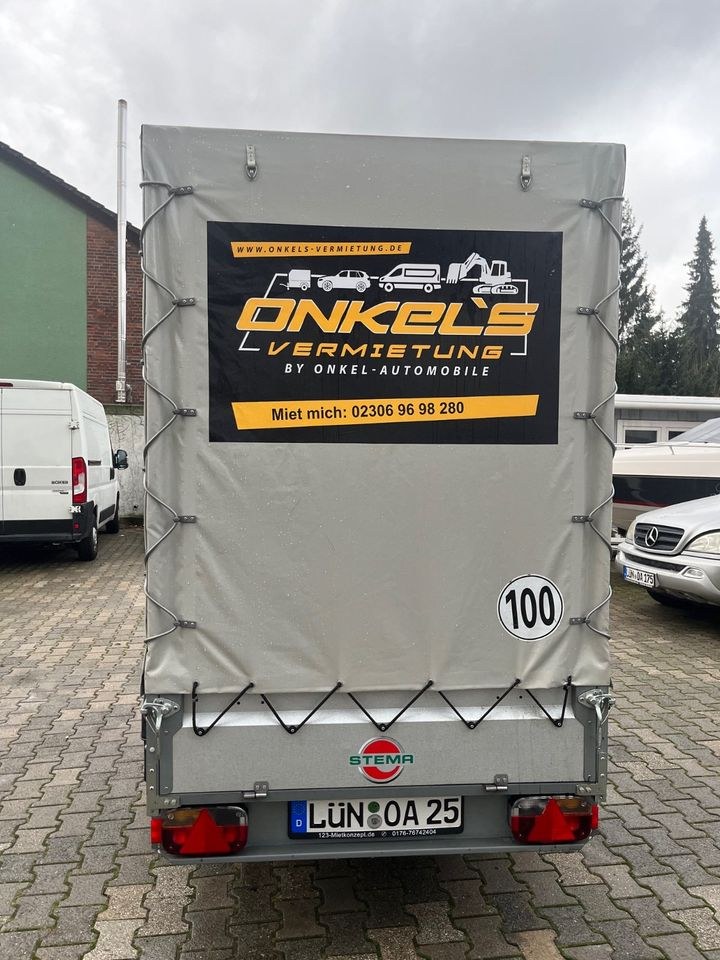 2,5M Anhänger Plane mieten in Lünen – für Umzug, Garten & Transport – 3