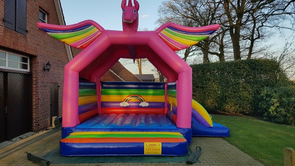 Hüpfburg Einhorn mieten bei PES Vischer – Hüpfspaß für jede Feier – 3