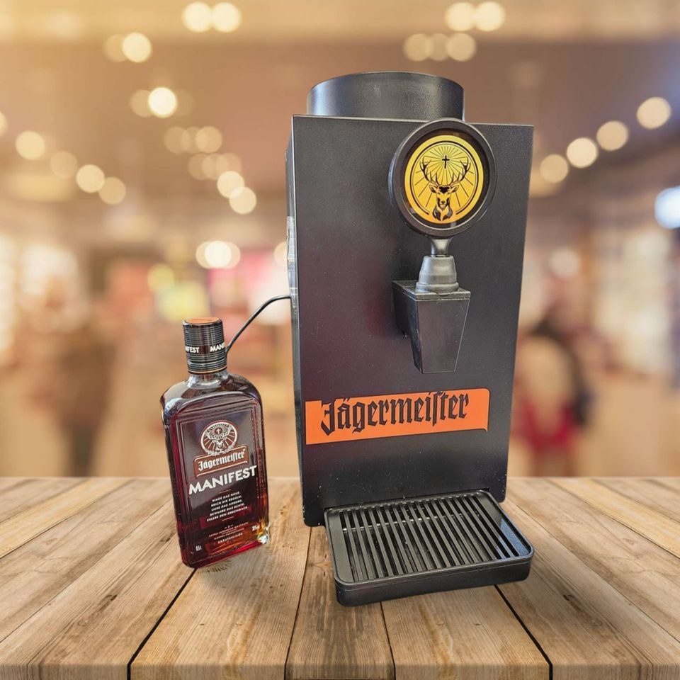 Jägermeistermaschine mieten bei PES Vischer – für Fest & Ausschank