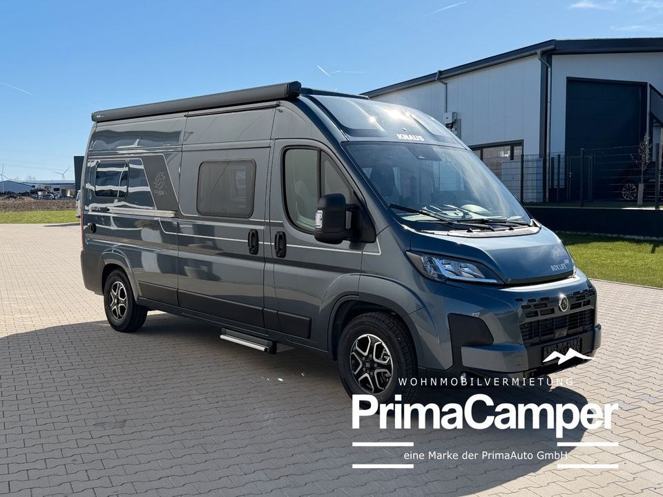 Knaus BoxLife 600 ME Längsbetten Tierfreie mieten bei PrimaCamper-Team