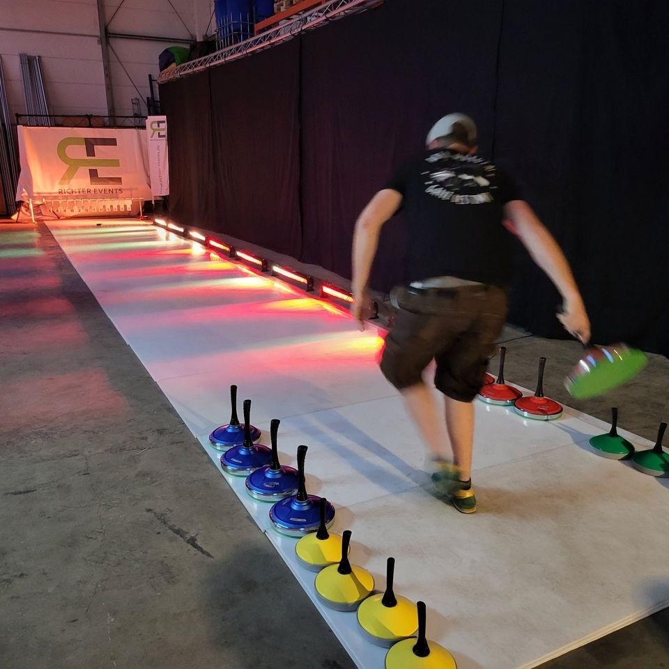 Eisstockbahn Eisstockschießen mieten bei Richter Events – für Ihr Fest