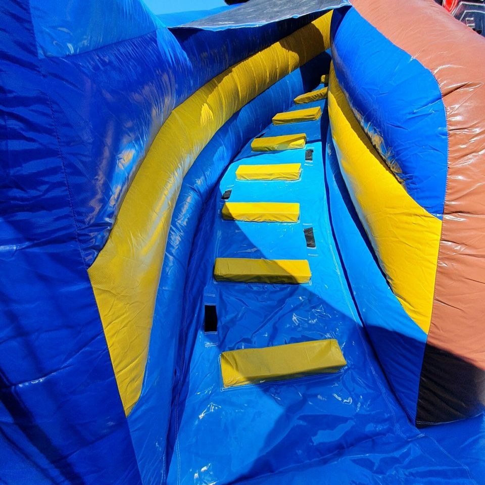 Hüpfburg Unterwasserwelt Rutsche Kletterwand mieten bei Richter Events – 3