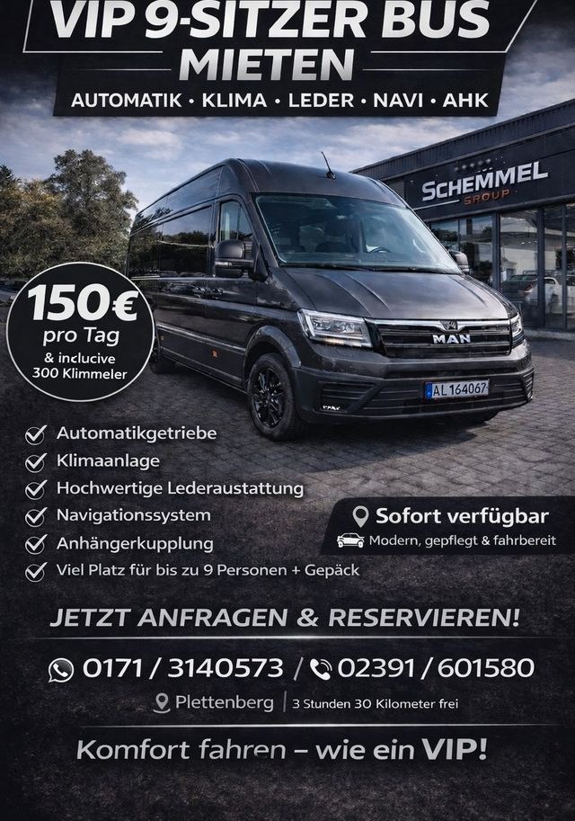 Transporter 9Sitzer PKW Anhänger LKW mieten bei DS Auto – 2