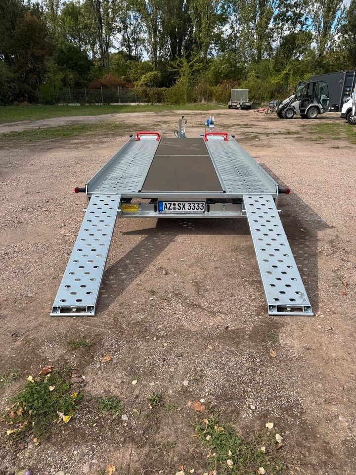 Plattform Autotransport Anhänger Stema mieten in Alzey – 4