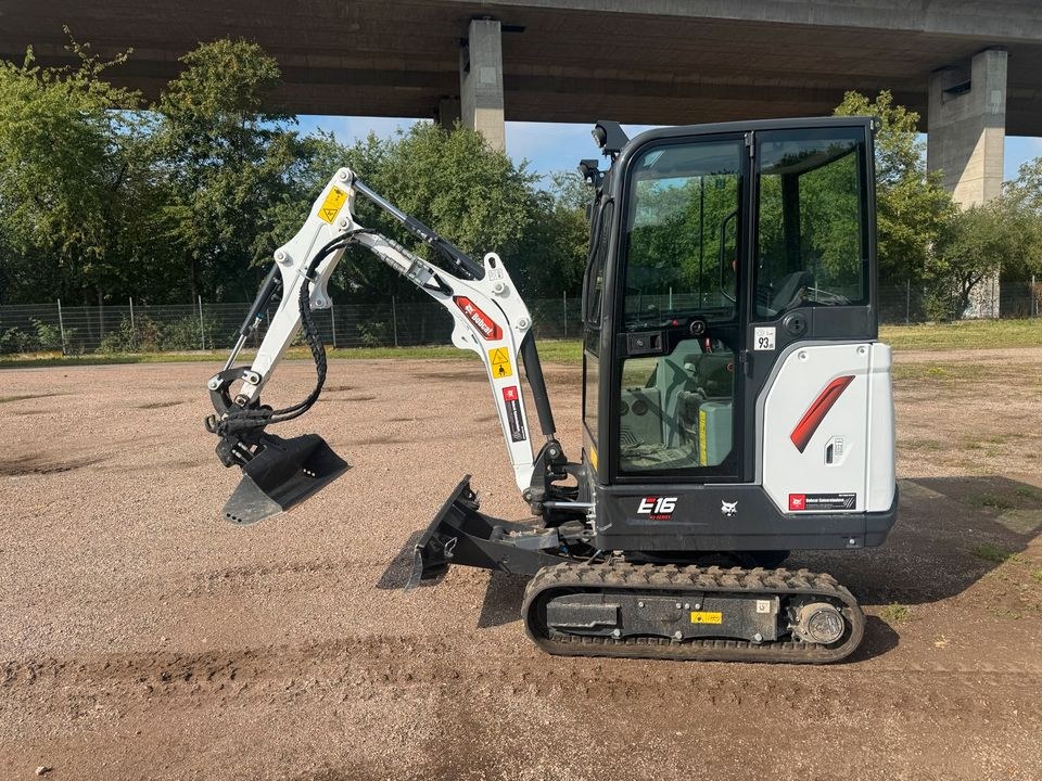 Bobcat Kompaktbagger E16 Anbaugeräte mieten bei Dennis Schreiber Rent – 2