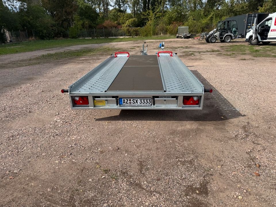 Plattform Autotransport Anhänger Stema mieten in Alzey – 3