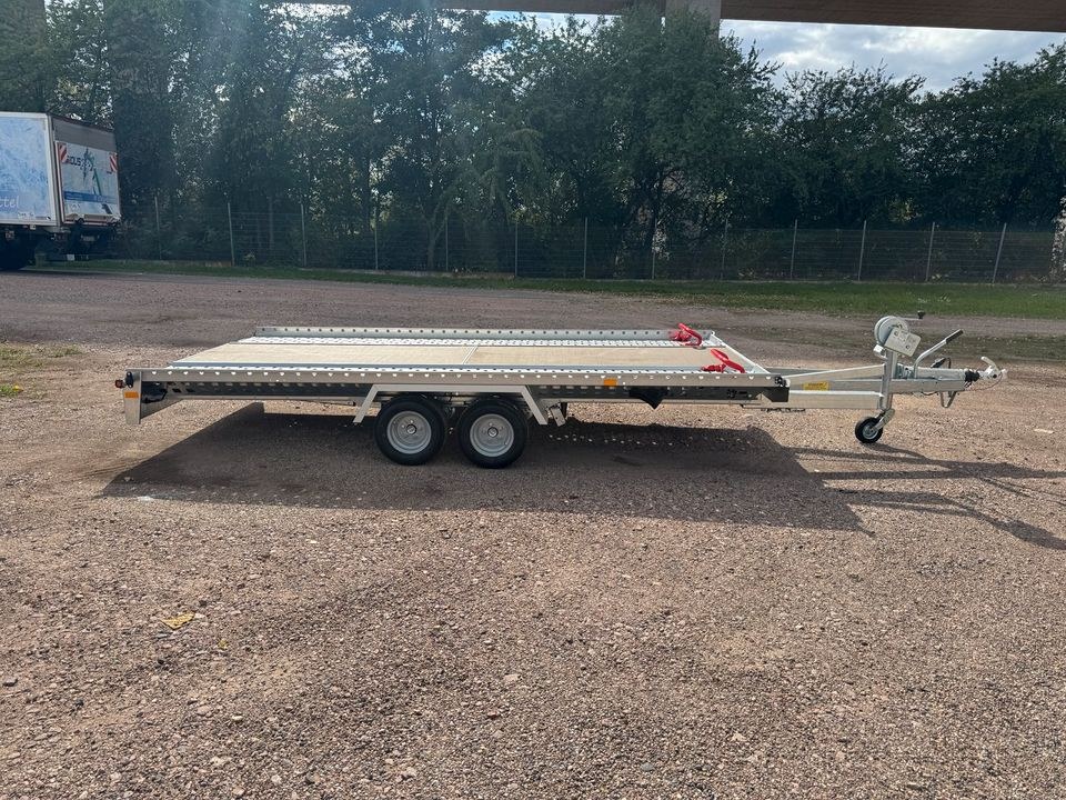Plattform Autotransport Anhänger Stema mieten in Alzey