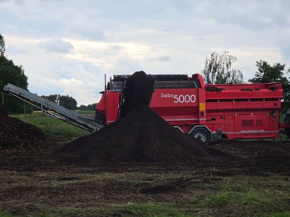 Große Trommelsiebanlage Boden sieben Recycling mieten bei SiebTech – 2