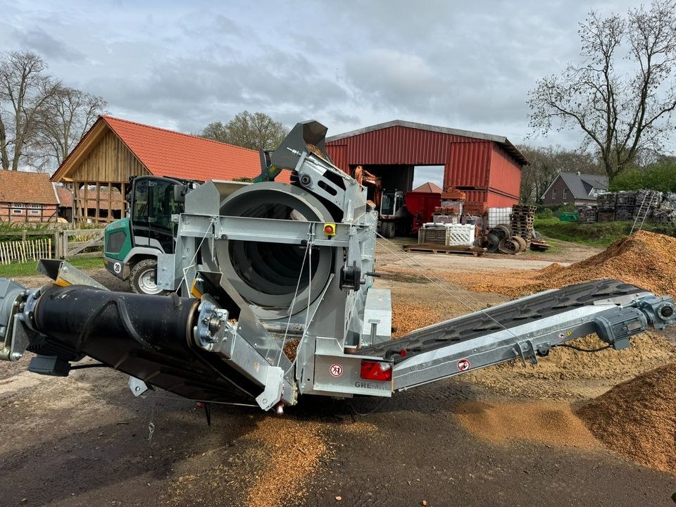 mobile Siebanlage 3,5t Gremac E2+ mieten bei SiebTech – 3